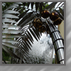 stainless steel palm tree